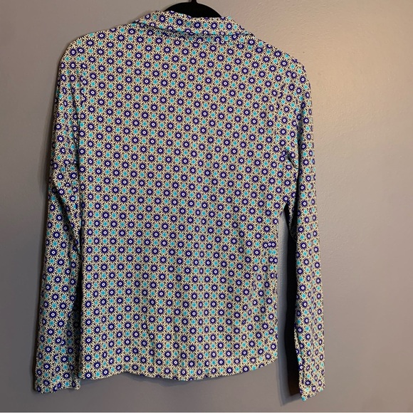 Lands' End Long Sleeve Swimsuit Rash Guard Quarter Zip UPF 50 (NWOT) - Size XS - Picture 2 of 4